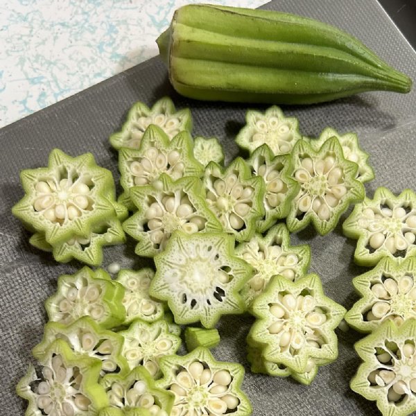 Star of David Okra Seed